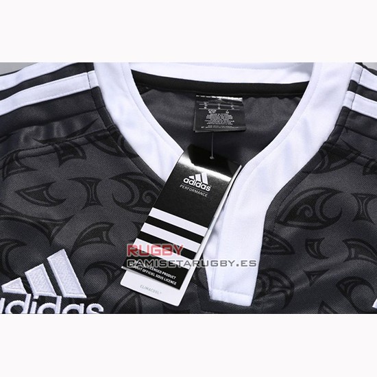 Camiseta Nueva Zelandia All Blacks Maori Rugby 100th Conmemorati